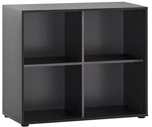 Schildmeyer Regal Hank 701968, Schwarzmatt, 100 x 41 x 83,6 cm