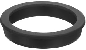 QUARKZMAN Occhielli in Gomma 92mm Foro di Perforazione, Passacavi Guarnizione 81mm ID Gommini Passacavo Scrivania Nero Siliconica per Tappo Organizzare Filo Cablaggio Casa Auto