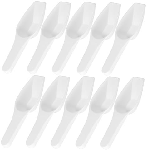 TOKIDNY 10pièces Pelle à Glace Pelle à Glace Pour Congélateur Petite Pour Bac De Congélateur Cuillère à Mesurer
