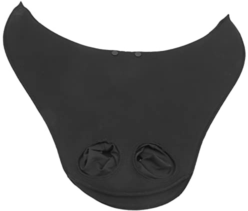 RASTKY Tauchen Fischschwänze Monoflosse Flossen Weiche Integrierte Fischschwanz-Design Schwimmtrainingsflossen Schwarzes PVC (#1)