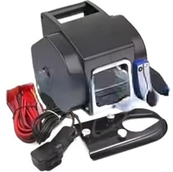 Cabrestante eléctrico Cabrestante Portátil Inalámbrico De Autorrescate Para SUV, 12V, 5000 Libras, 500W, Elevación, Para Coche Y Barco(Wire rope)