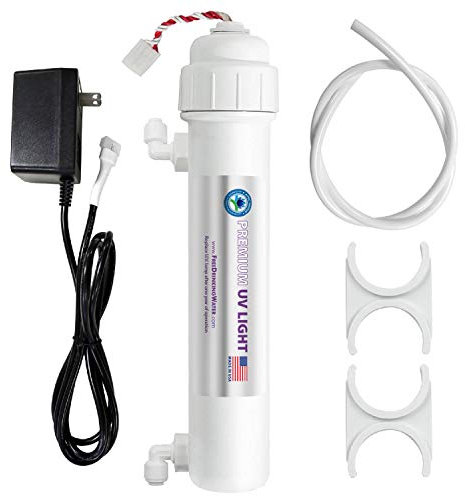 apec Wassersysteme ug-uvset-1–4 UV Ultra Violet Sterilisator Wasser Filter Kit mit 1/10,2 cm Quick Connect