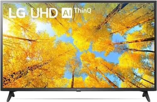 LG 50UQ75006LF Smart TV 4K 50 TV Ultra HD Serie UQ75 2022, Processore α5 Gen 5, Filmmaker Mode, Game Optimizer, Wi-Fi, Compatibile Google Assistant e Alexa, WebOS 22