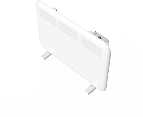 1KW/1.5KW/2KW Electric Panel Heater Wall Mounted - LOT20/ERP Compliant c/w 24/7 Timer/Thermostat - Wall Hung Fixings + Mounting Feet (1KW, Wall Mounted)