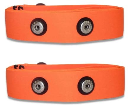 Fitness Prince® Premium Verstellbarer, elastischer Ersatzgurt für ANT+ & Bluetooth Brustgurt kompatibel mit Garmin, Wahoo, Polar H1 H2 H3 H7 H9 H10 usw. und weiteren