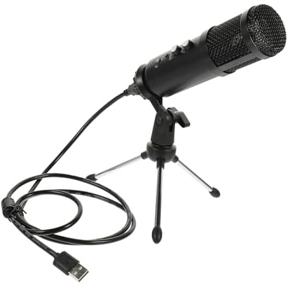BESTonZON Micrófonos De Condensador USB para Grabación En Computadora y Transmisión En Directo para Micrófono Asmr y