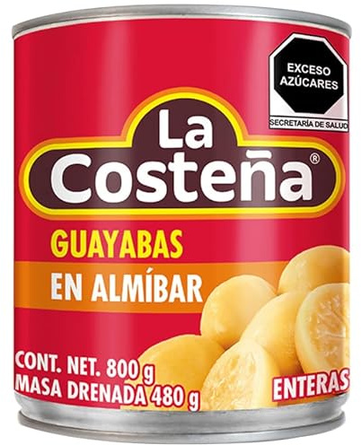 La Costeña Guayabas Enteras en Almíbar 800gr