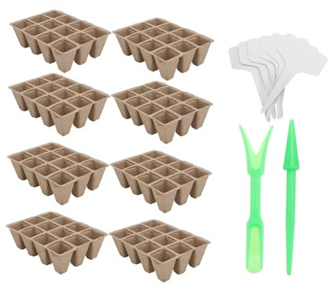 Yardwe Blumentopf Pflanzbecher Textur 3 * 4 Kindergarten Töpfe Für Home Gemüsegarten