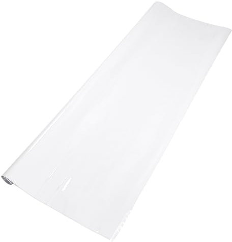 TUCKBOLD Vit skyddande bilfilm 1,7 m x 152 cm yttre interiör vinylhölje 5,5 mil 1 st PVC universal