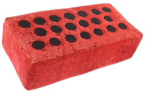 Supvox Plüsch Ziegelkissen Kuscheltier Lustiges Ziegel-Design Weiches Spielzeug für Junge Mädchen Realistisches Kissen für Zusätzlichen Komfort und Entspannung Scherzartikel