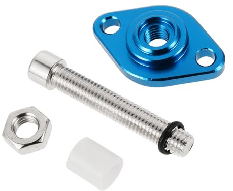 WEKADRIN Ajusteur de Chaîne Moto Alliage Aluminium Bleu Tendeur Haute Résistance pour Ajustement Précis Chaînes de Motos et Atv