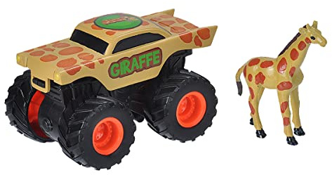 Wild Republic Giraffe & Truck, Kids Gifts, Imaginative Play Toy, Sandbox Toys, 2Piece