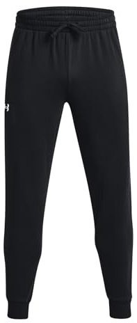 Under Armour Men's Rival Fleece Joggers - Black / / White - XXL