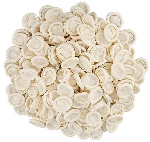 200 Stück Fingerlinge, Latex Finger Antistatisch Fingerschutz Latex Finger Cot für Kosmetik Medizin