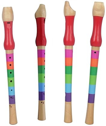 blockflöte Bunte 8-Loch-Sopranblockflöte Aus Holz Für Aufführung Und Kommunikation