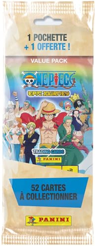 Panini One Piece Trading Cards Fat Pack 1 Tasche gekauft + 1 gratis dazu, 004385SPAF