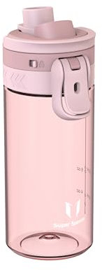 Super Sparrow Borraccia Bambini - 500ml - Bottiglia Senza BPA, a Prova di Perdite - Borracce TouchGulp Flusso Rapido Con Un Clic per Scuola, Sportiva, Palestra