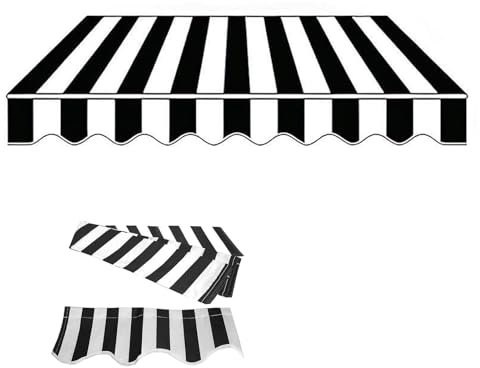 Markise Stoff (ohne Rahmen), Einziehbare Terrasse Markise Stoff Ersatz, Wasserdichter Mehrzweck-Markisenschutz, Markisen Ersatzteile, Langlebiger Markisenstoff, Außenbereich Canopy Canvas(Frankreich,(