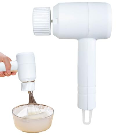 Matcha Whisk Electric – Mousseur à lait portatif à piles, mousseur à lait pour lattés, matcha et milkshakes protéinés, ergonomique, compact, facile à nettoyer