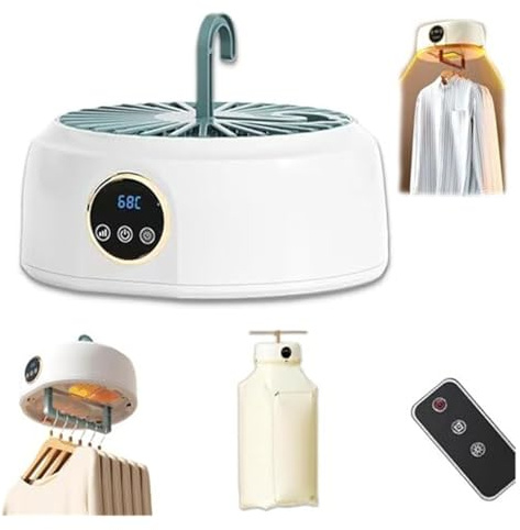 Plancha automática, plancha automática for el hogar, vaporizador de prendas y vaporizador vertical, for uso interior y exterior.(White)
