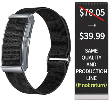 Osawalla 2026 Latest Screenless Fitness Tracker Band, Activity & Sleep Tracking Wearable with App Sync, Lightweight Waterproof Fitness Band for Men and Women (Black)