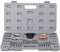 60 pcs Metric and SAE Alloy Steel Standard Internal and External Tap and Die Set Coarse and Fine Threads