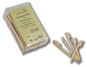 MONDIS Estuche PALILLO BROCHETAS Japonesa 12 cm. 100 uds
