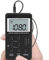 Mini Radio Pocket Radio Portatile AM FM Radio Tasca 2 Bande Radio Stereo DSP Digital Tuning con Cuffie USB Ricaricabili Ideale per Walking (Nero)