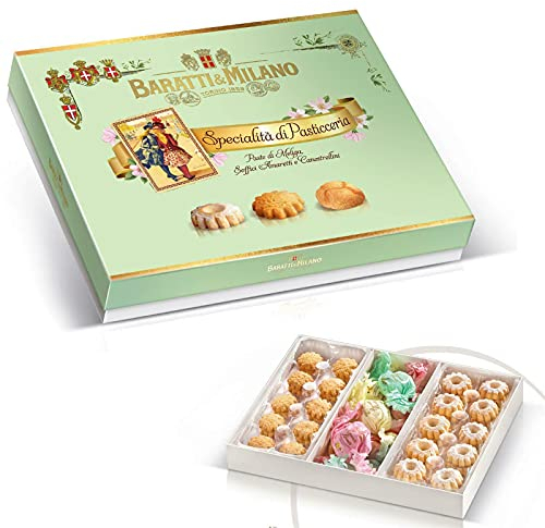 Baratti & Milano-Specialita' di Pasticceria - Scatola Assortita da 330gr