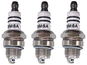 3x Zündkerze passend für Fuxtec CS2540 / CS6150 / FX-KS162 / FX-KS146 / FX-KSE152 Kettensäge Motorsäge