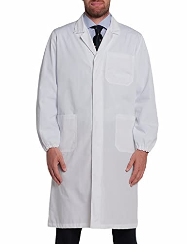 C.B.F. Balducci Group Camice Bianco Da Laboratorio e Lavoro Uomo Donna - Grembiule (Bianco, XL)
