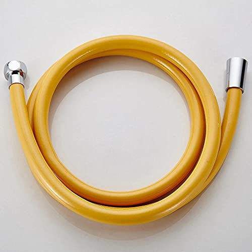 1,5 m PVC flexibler Duschschlauch Bad-Duschset Zubehör Explosionsgeschützte Rohre-gelb