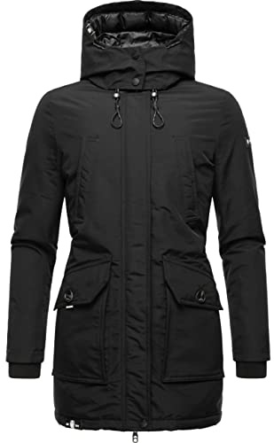 Navahoo Damen Warmer Winter Kurzmantel Blizzardstorm XS-3XL