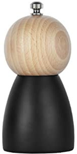 IRYZE Salzmühle Pfeffermühle Gewürzmühle Manuelle Gewürzmühle Aus Holz Mit Keramikkern, Einstellbare Pfeffermühle, Nachfüllbar, Für Kochen Chilimühle Pfeffermühlen