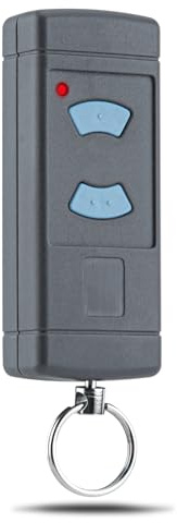 Kompatibel mit Hormann HSM4 HSE2-868 Garagentoröffner Handsender 868,3MHz | Blaue Taste HSM4-868, HS4-868, HS(M) 2/4, HSZ1-868, HSP4-868 1 Stück Mini-2 Knöpfe Fernbedienung