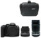 KamKorda Camera Bag + R10 Mirrorless Camera + RF-S 18-45mm + RF-S 55-210mm STM lenses, 24.2MP APS-C CMOS Sensor, 4K Video + 2 Year Warranty