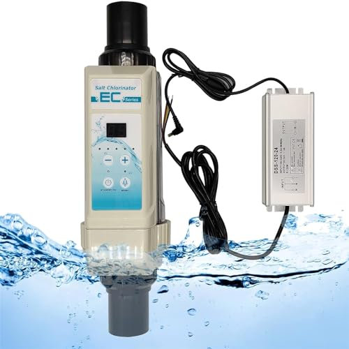 XNYXLPP Générateur de Chlore au sel de Piscine, chlorinateur d'eau salée, 20 g/h, chloration de Piscine d'eau salée. Équipement de Traitement de l'eau, chloration de l'eau (20000gallons)