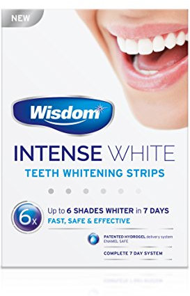 Wisdom Intense White - Teeth Whitening Strips (6 Shades Whiter in 7 Days)