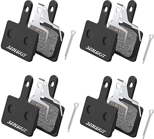SenluKit Cykelbromsbelägg skivbromsbelägg bromsbelägg för Shimano M315 M355 M415 M416 M445 M446 M525 M515 M975 C501 C601 T615 T675 B01 B01S etc
