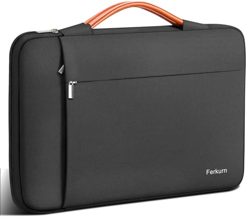 Ferkurn Laptop Case Sleeve Cover Computer Chromebook Case, 11 11.6 Inch | Compatible with Microsoft Surface Pro, Laptop Go 12.4, Samsung Chromebook 4, iPad Pro 12.9, Acer, ASUS Vivobook, HP, Black