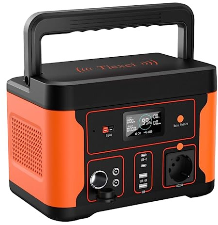 Générateur de courant portable 600W, Générateur portable pour camping-car et aventure, Station d'alimentation portable, Stockage d'énergie portable