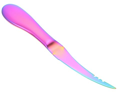 FUNOMOCYA 1 Pz Sbucciatore Per Gamberetti in Acciaio Inossidabile Strumento Pulizia Della Linea Di Gamberetti