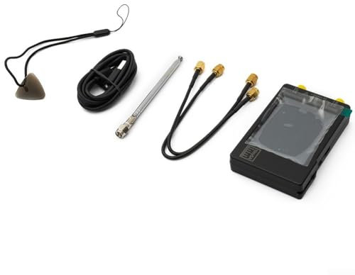 Analizador de espectro portátil 2 8, resolución de pantalla 320x240 píxeles, control de interruptor de avance, fuente de alimentación lineal