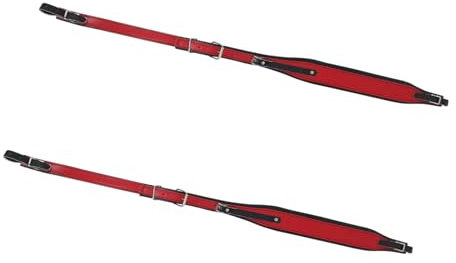 Hoement 4stücke Einstellbare Akkordeon Riemen Praktische Bass Gurte Hochwertigen Materialien Geeignet Für Verschiedene Saiteninstrumente Komfortabel Und Langlebig Für Anpassung