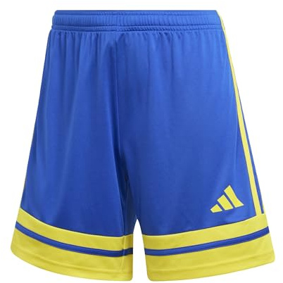 adidas Femme Squadra25 Short Shorts, Team Royal Blue/Team Yellow, M