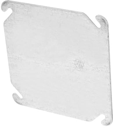 Uonlytech Cubierta De Tomacorrientes De Zinc Placa De Pared Irrompible Para Enchufes Eléctricos Compatible Paneles De Instalación Estándar