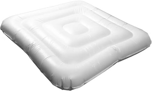 JKELPV Copertura per Piscina Copertura Gonfiabile per Vasca idromassaggio Quadrata per Vasca idromassaggio da 4,2 Piedi Copertura Gonfiabile per Vasca idromassaggio Telo Copri Piscina