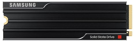 Samsung SSD 9100 PRO with Heatsink 8TB, PCIe 5.0x4 M.2 2280, Seq. Read Speeds Up to 14,800/13,400 MB/s, Best for AI Computing, Gaming, and Heavy Duty Workstations (MZ VAP8T0CW)