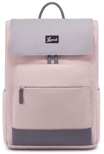 LOVEVOOK Rucksack Damen, 15,6 Zoll Laptop Schulrucksack Teenager