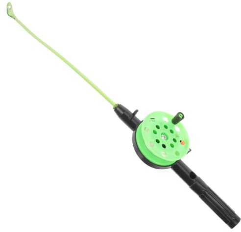 GOOHOCHY Canna Da Pesca Miniatura Leggera Portatile Per Bambini E Viaggi Conveniente E Compatto Per Tutti I Necessari Di Pesca